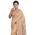 Women’s Pure Kantha  Silk Saree