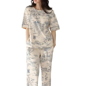 Round Neck Full Sleeve Nightsuit