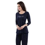 Women's Cotton Printed Night Suit