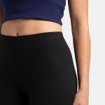 Women Super Combed Cotton Elastane Stretch Leggings